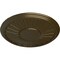 Ekena Millwork Leandros Ceiling Medallion (Fits Canopies up to 6 3/8"), Hand-Painted Brass, 19 7/8"OD x 1 1/4"P CM22LNBRS - alternate 4
